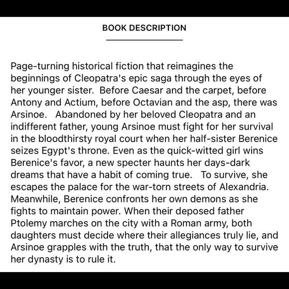 Cleopatra’s Shadows - Picture 2 of 2